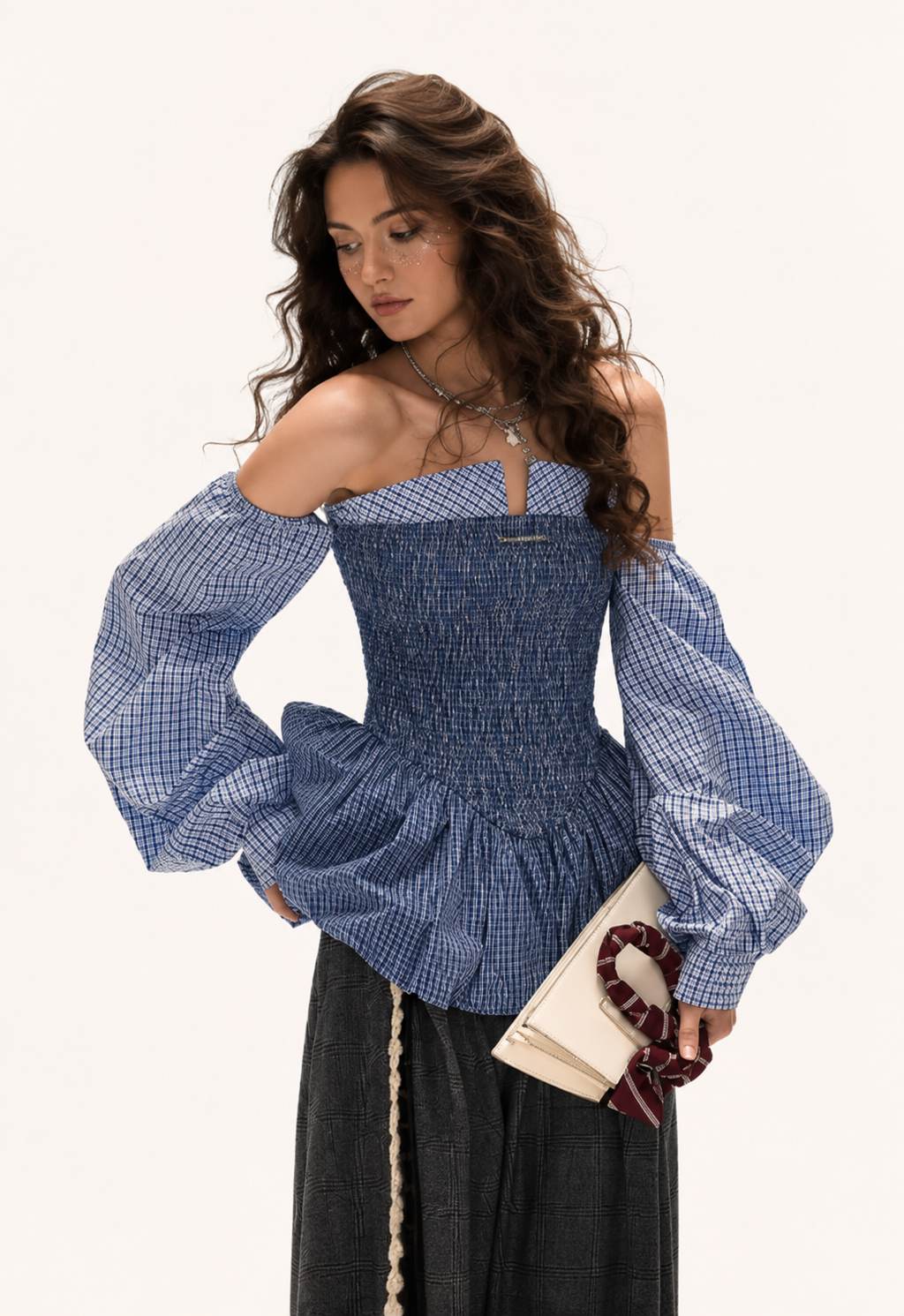 Off-Shoulder Corset Top