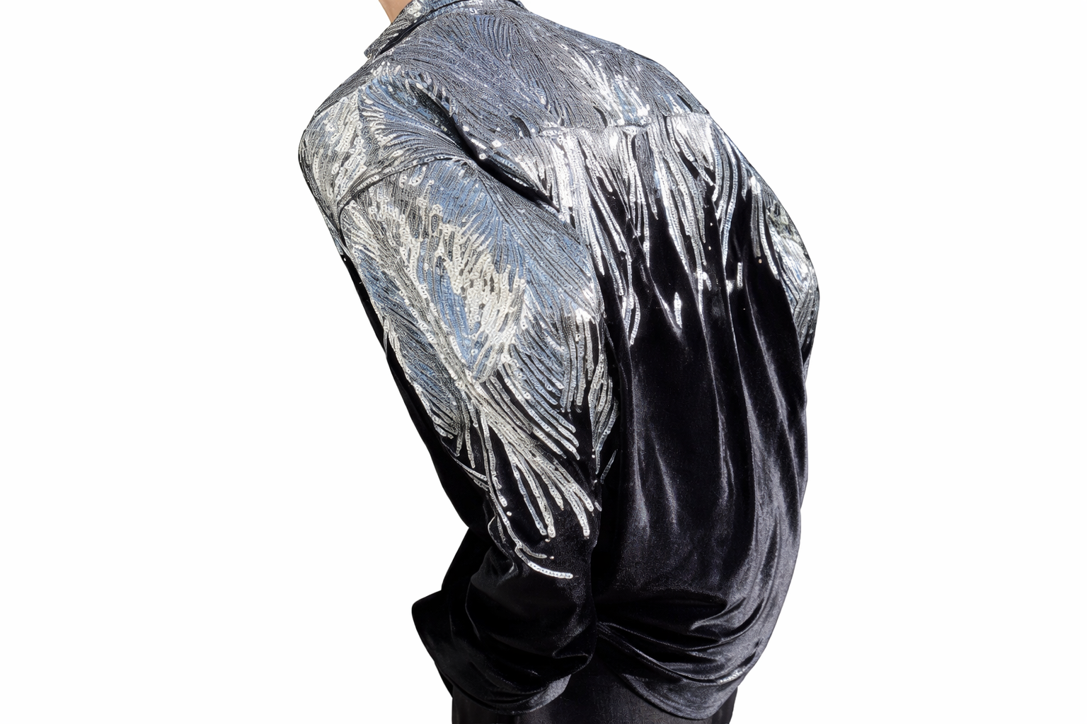 Velvet Long Sleeve Shirts