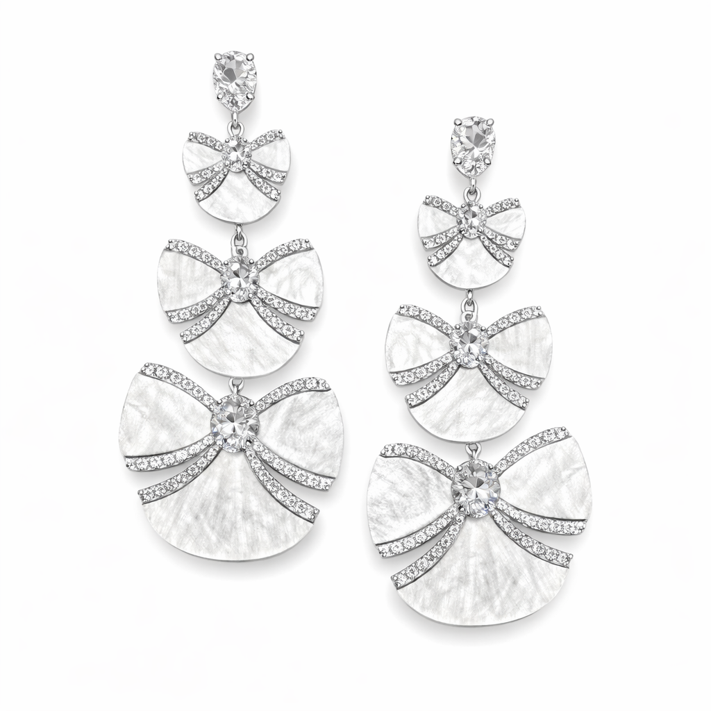 Bow Temperament Fashion Earrings
