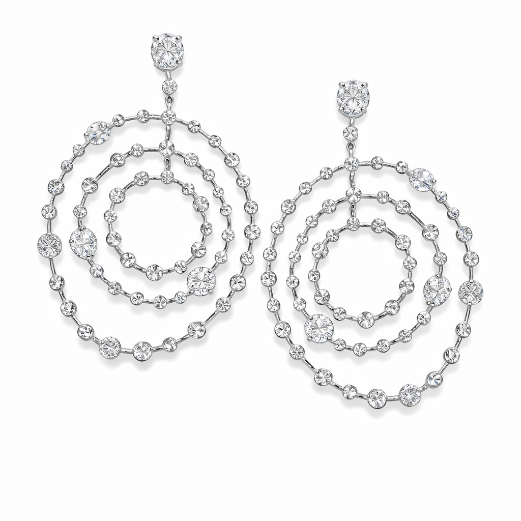 Temperament Circle Earrings