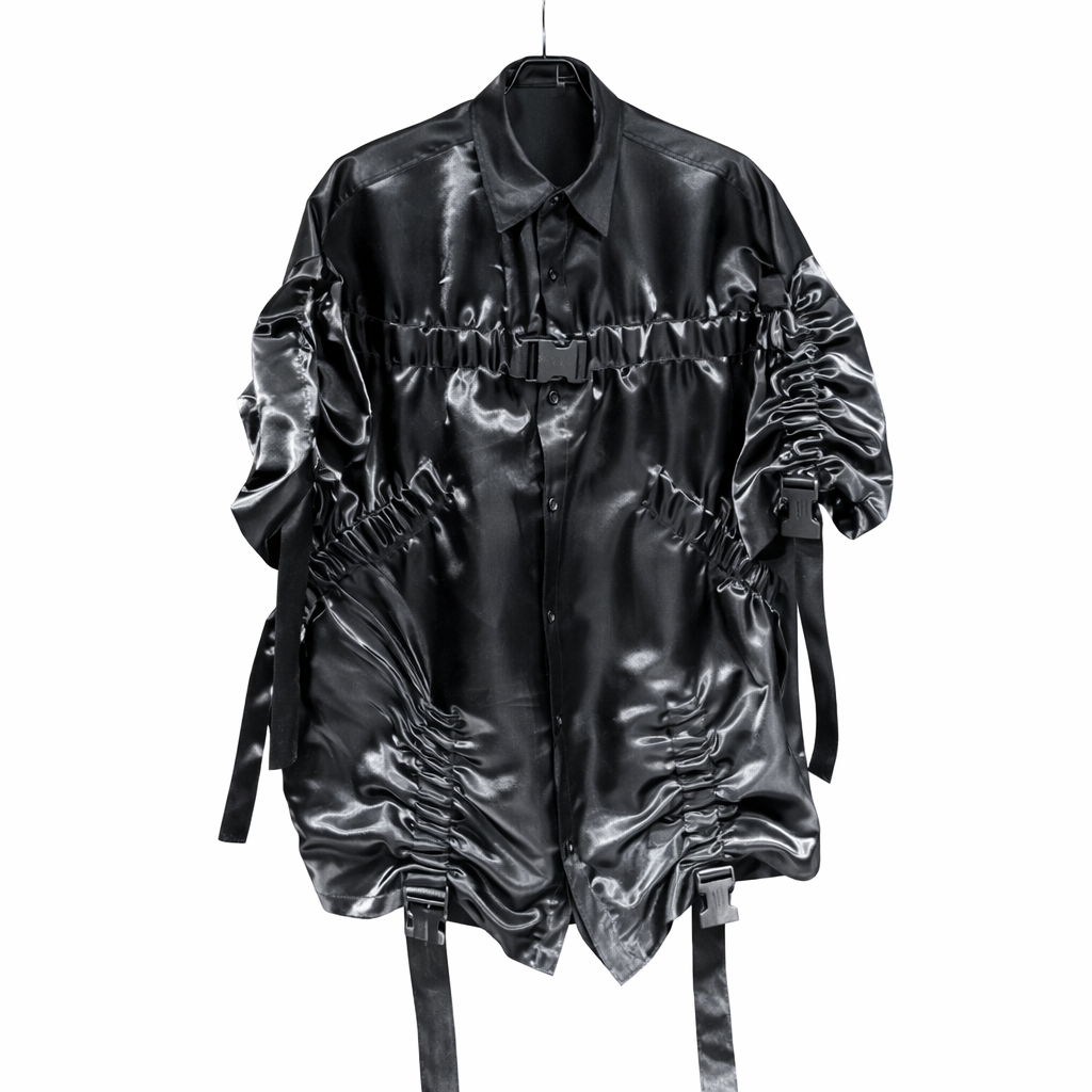 Short Sleeve metallic shirt