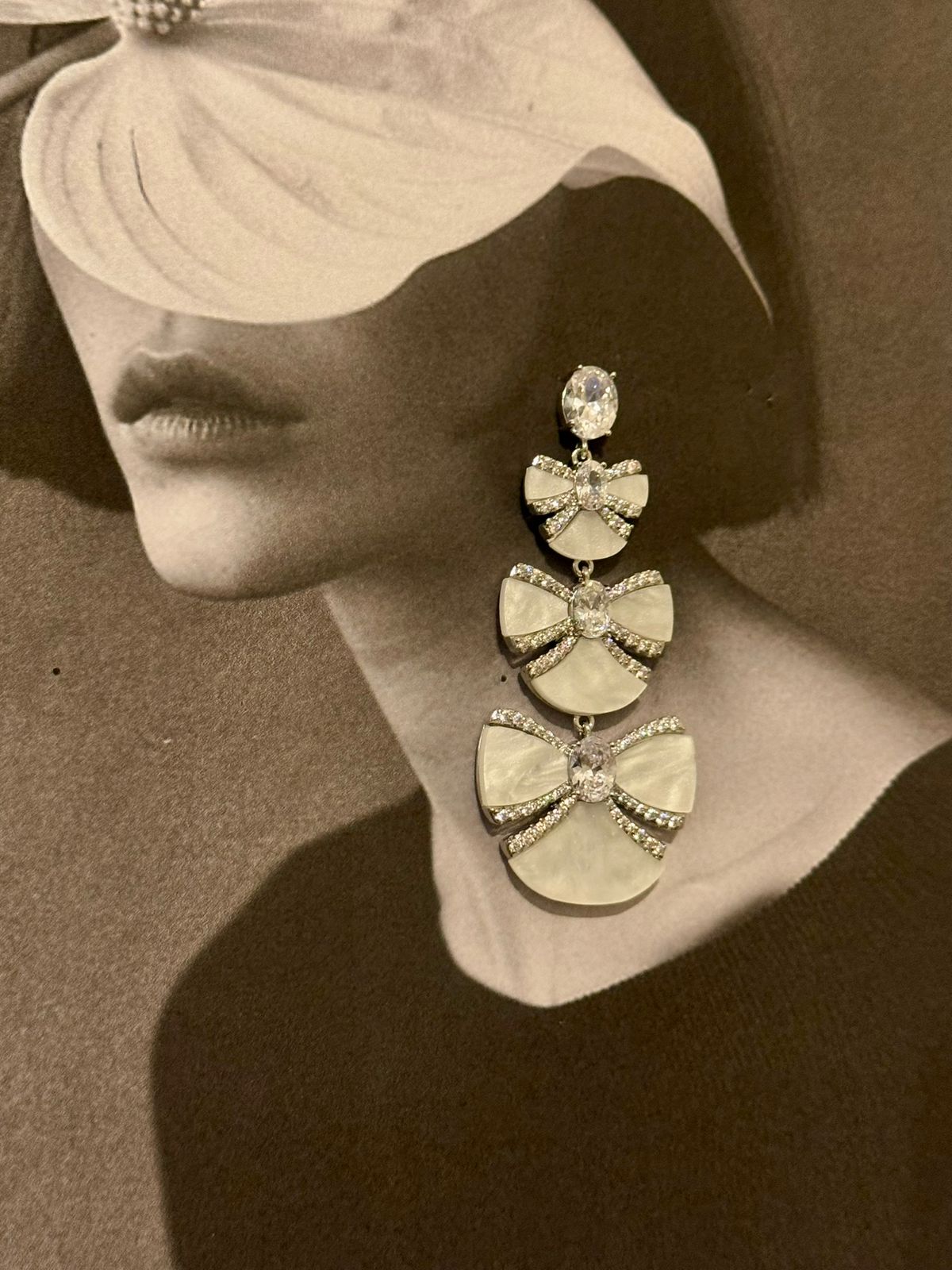 Bow Temperament Fashion Earrings