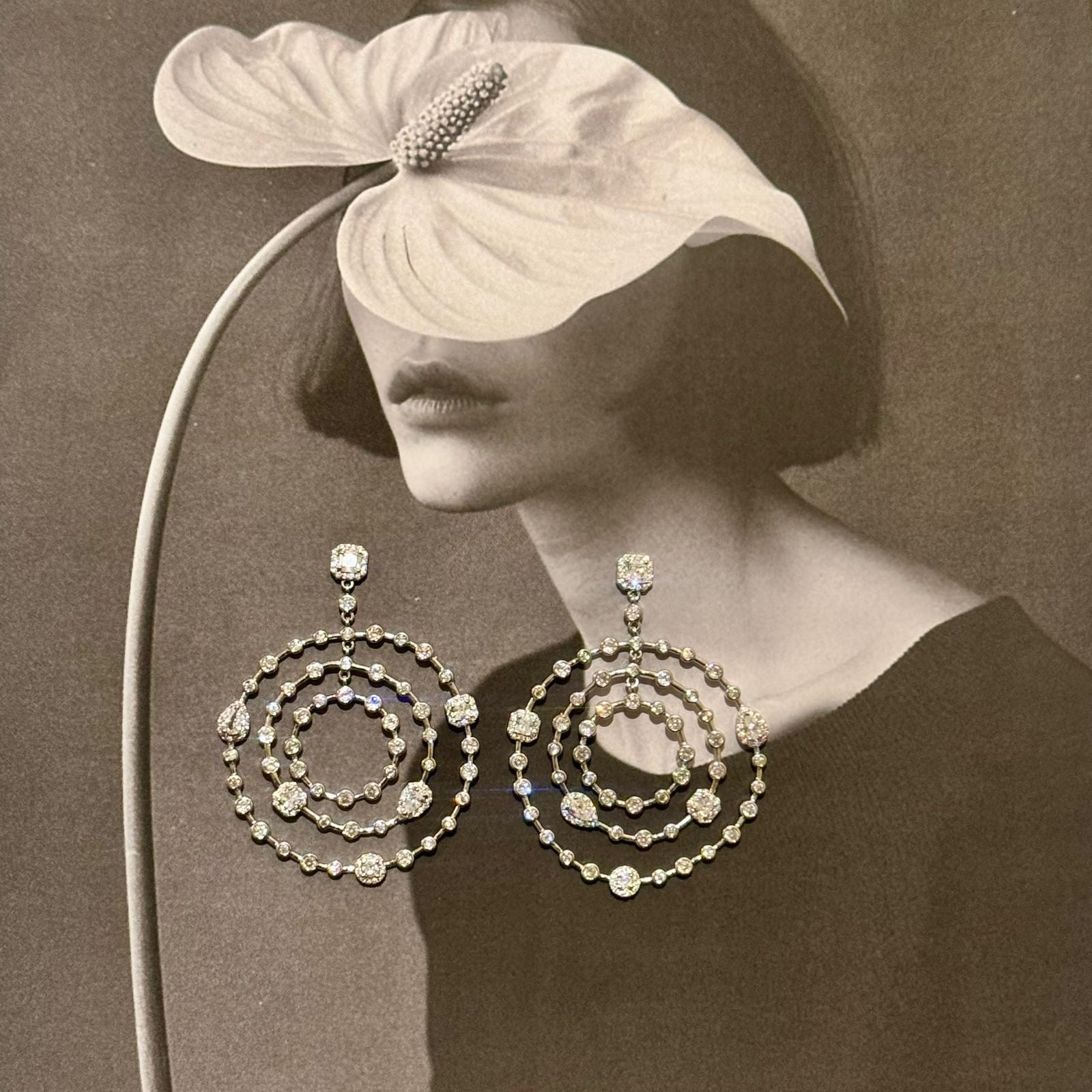 Temperament Circle Earrings